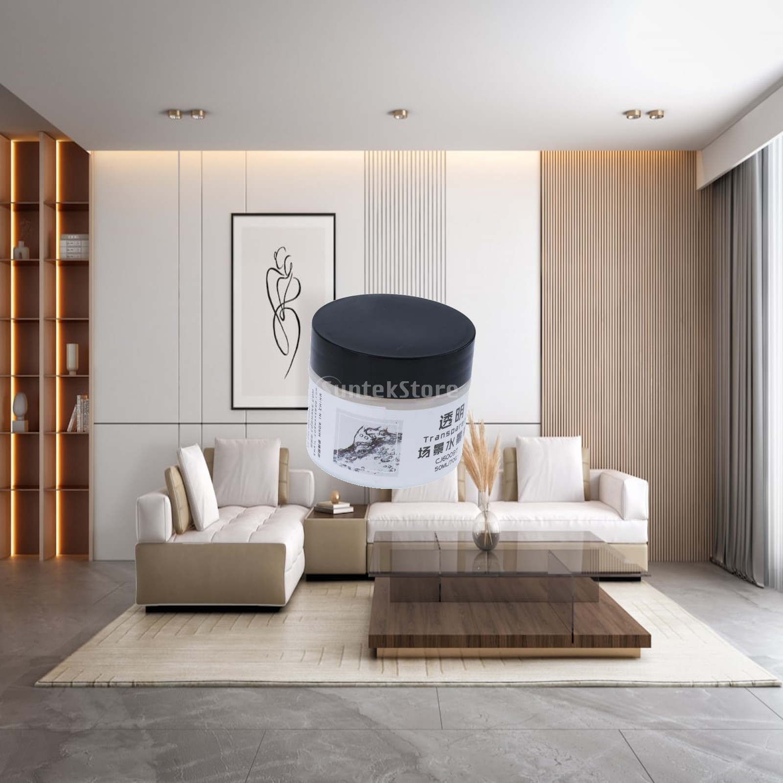 Art Craft Building - معجون تشكيل 50 مل شفاف لمواد