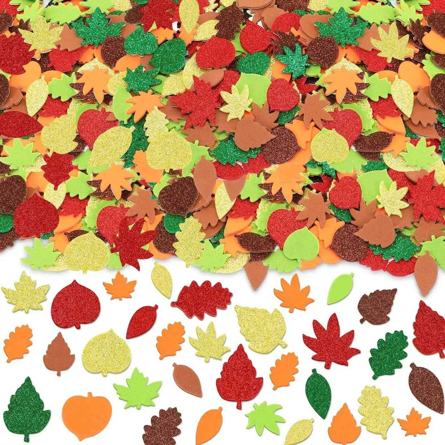 Art Craft Leaves - حرف ورقة الخريف لحرف الأطفال ،
