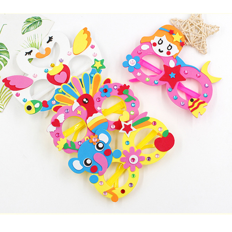 Art Craft 5 Year Old - 2/6/12 مجموعات الكرتون إيفا الماس نظارات