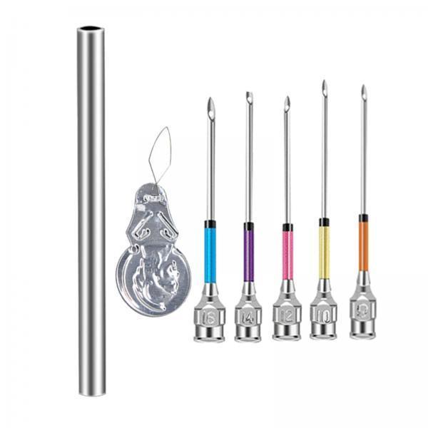 Punch Needle Kit - طقم تطريز بالإبرة المثقوبة مع مجموعة