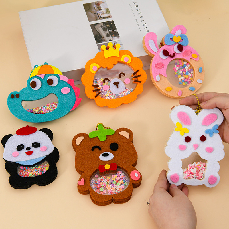 Art Craft 5 Year Old - مجموعات فنية يهز الحيوانات DIY للأطفال