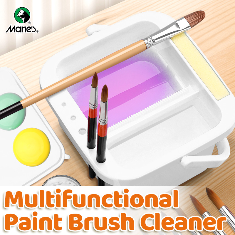 Watercolor Brush Pen - غسالة تنظيف فرشاة الطلاء الأبيض من