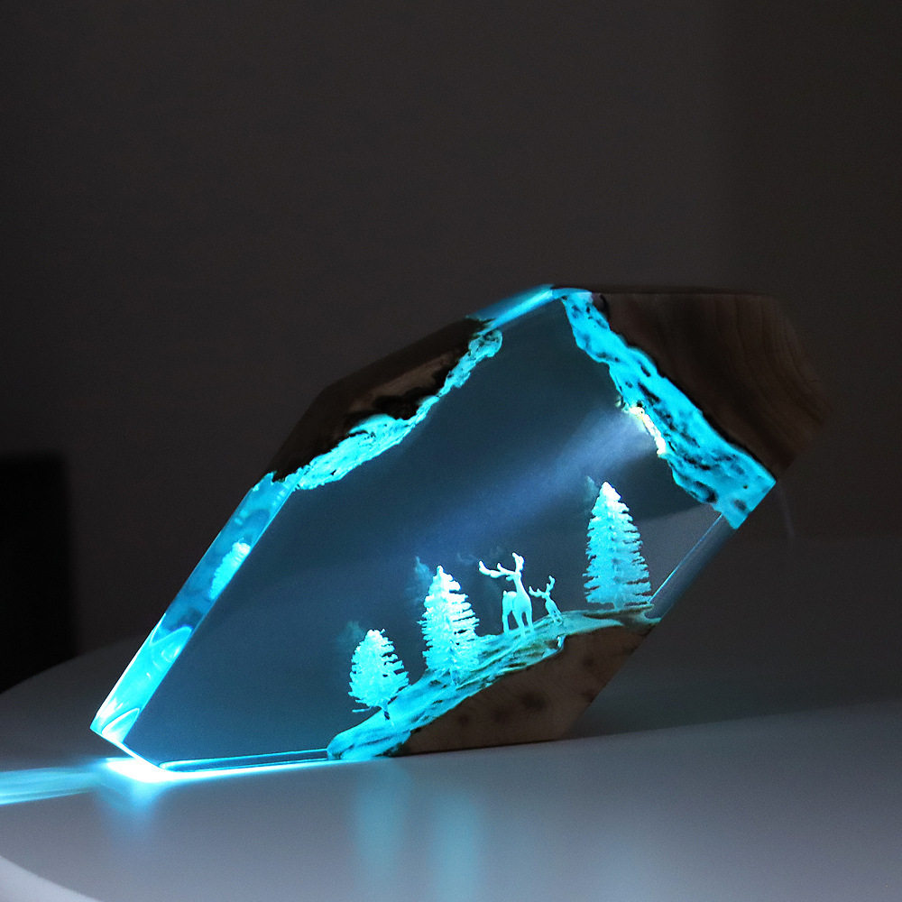 Art Craft Decoration - تحفة فنية مكتبية مضيئة مخصصة بتصميم