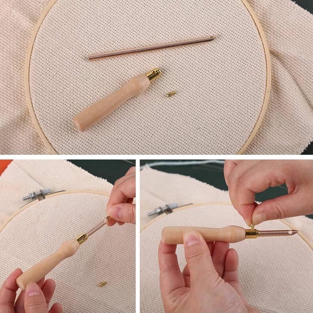 1 مجموعة لكمة إبرة مجموعة أدوا - مراجعة Punch Needle Kit وسعره