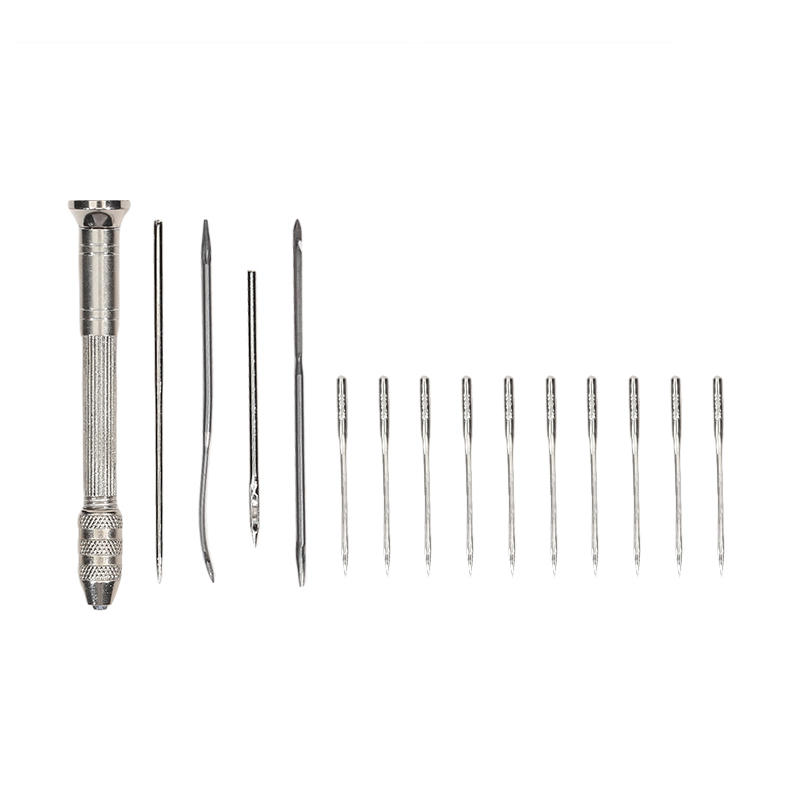 طقم إصلاح الخياطة الجلدية - إب - مراجعة Punch Needle Kit وسعره