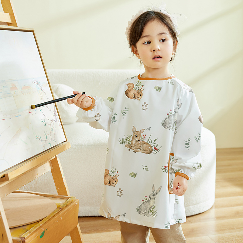 قميص واقٍ من الماء للأطفال بأك - مراجعة Art Craft Preschool وسعره
