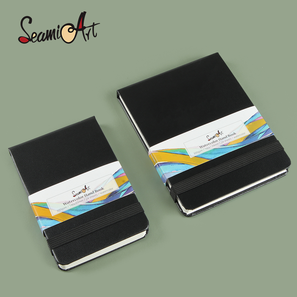 سيميارت-دفتر رسم دفتر رسم ، A4 - مراجعة Watercolor Brush Pen وسعره