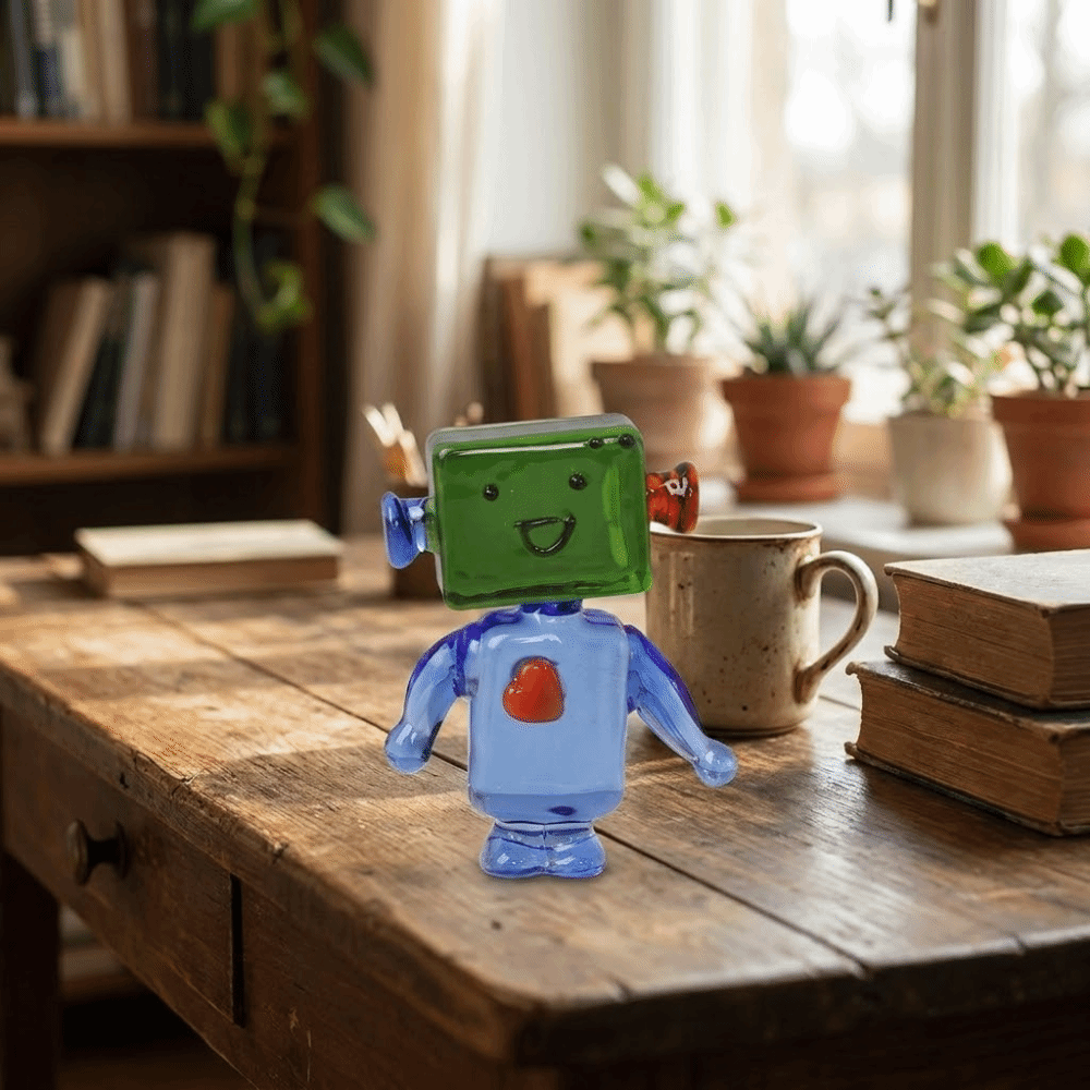 ديكورات بونساي صغيرة، تماثيل ر - مراجعة Art Craft Robot وسعره