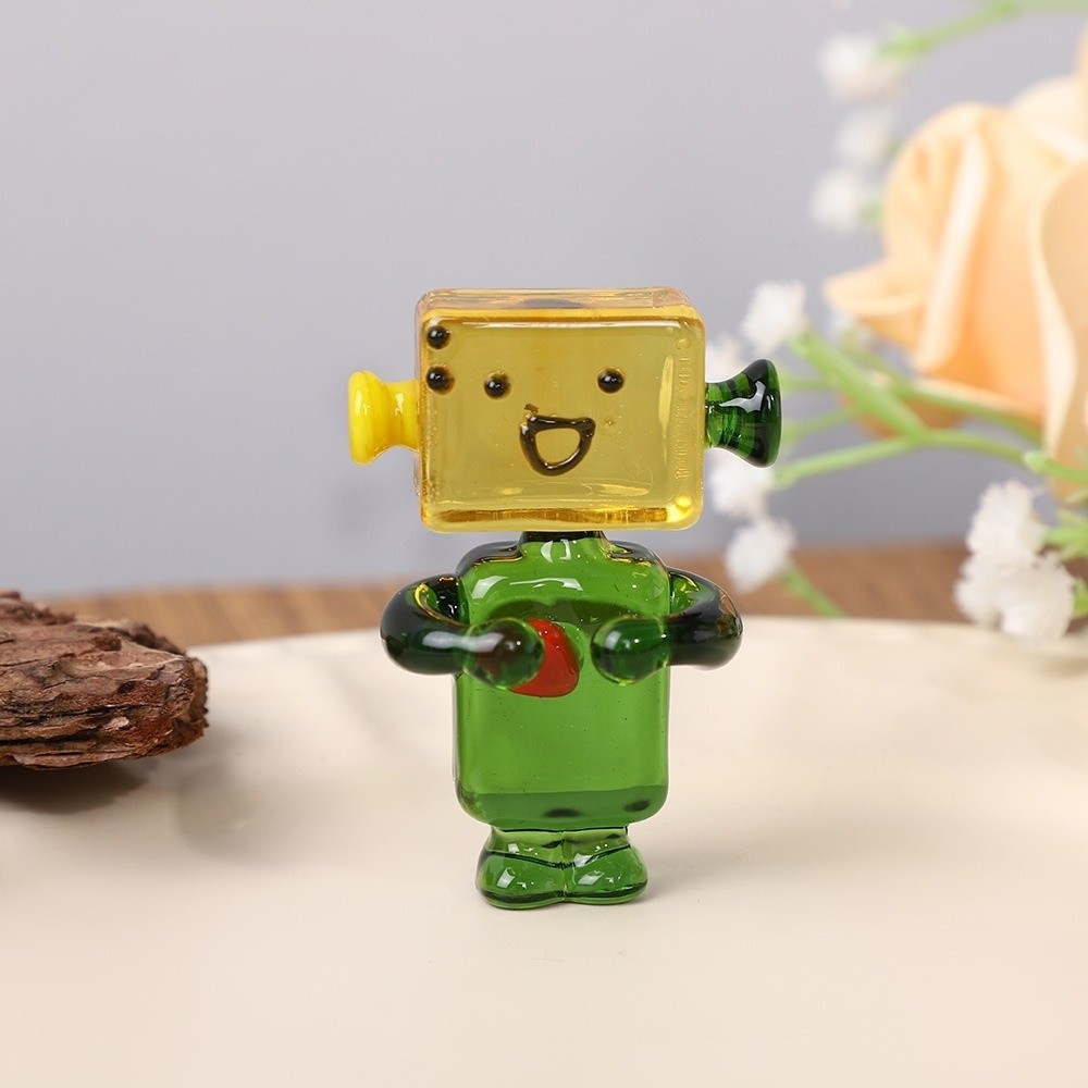 ديكورات بونساي صغيرة، تماثيل ر - مراجعة Art Craft Robot وسعره