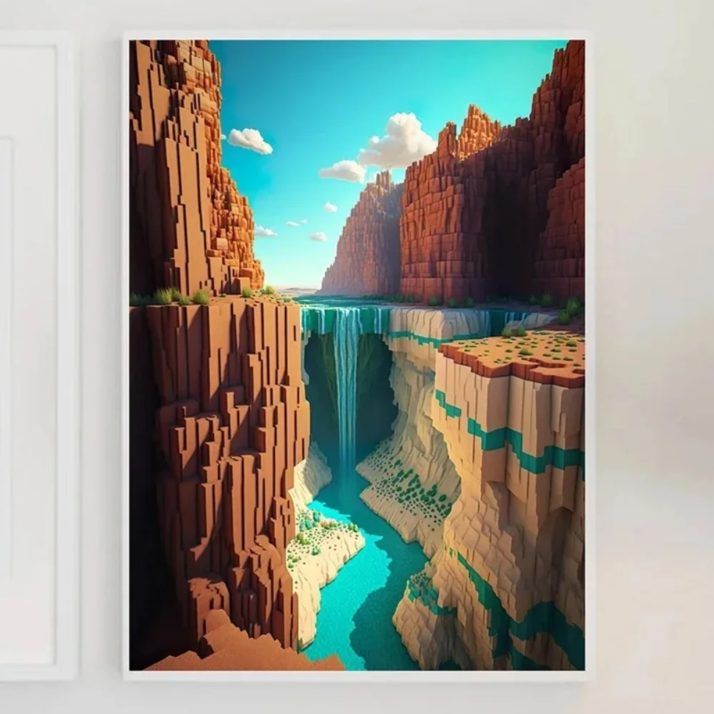 لوحة فنية جدارية حديثة بتصميم  - مراجعة Art Craft Game وسعره