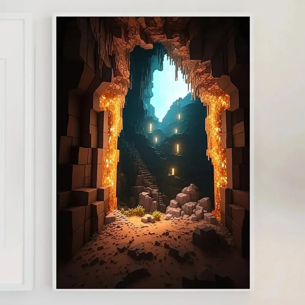 لوحة فنية جدارية حديثة بتصميم  - مراجعة Art Craft Game وسعره