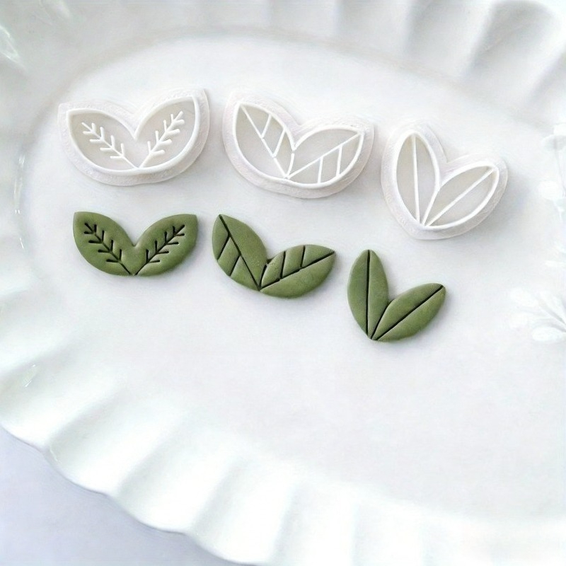 8 قطع من قوالب الطين البوليمري - مراجعة Art Craft Leaves وسعره