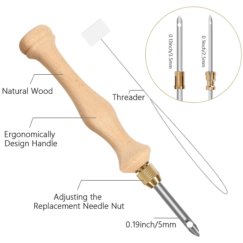 مجموعة أدوات تشغيل إبرة لكمة م - مراجعة Punch Needle Kit وسعره