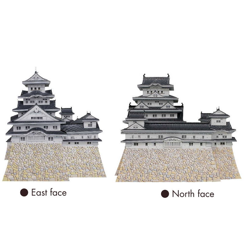 اليابان Himeji القلعة ثلاثية ا - مراجعة Art Craft Building وسعره