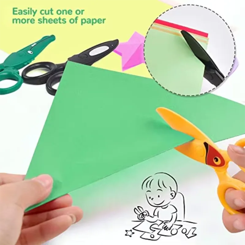 مقصات أطفال يدوية الصنع للتدري - مراجعة Art Craft 5 Year Old وسعره
