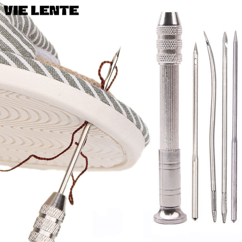 طقم ملابس خياطة جلدية ، أداة إ - مراجعة Punch Needle Kit وسعره