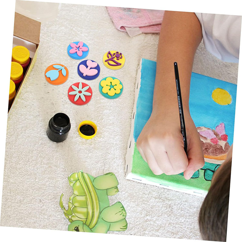 طوابع رغوية للرسم ، طلاء وجه ا - مراجعة Art Craft 5 Year Old وسعره