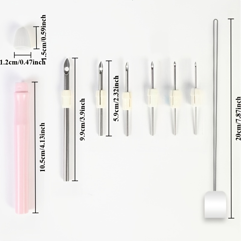 مجموعة إبر التطريز متعددة الاس - مراجعة Punch Needle Kit وسعره