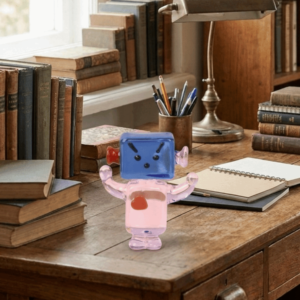 زينة مكتبية على شكل روبوت كرتو - مراجعة Art Craft Robot وسعره