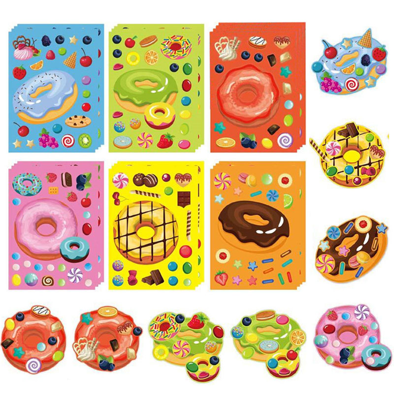 اصنع ملصقات على شكل دونات للأط - مراجعة Art Craft 5 Year Old وسعره