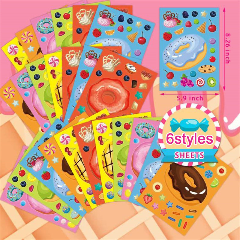 اصنع ملصقات على شكل دونات للأط - مراجعة Art Craft 5 Year Old وسعره